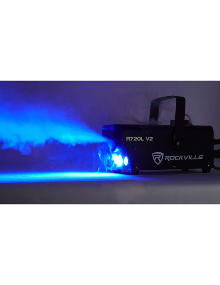 Máquina de Niebla Rockville R720L V2 con Control Remoto