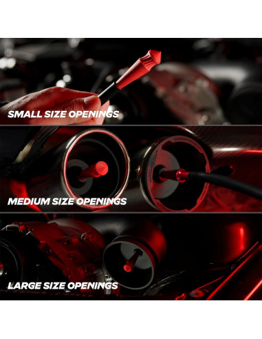 Adaptadores AutoLine Pro 2-en-1 para Pruebas de Fugas