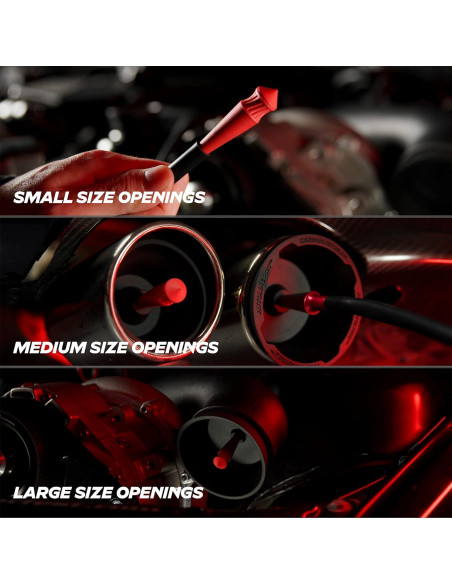 Adaptadores AutoLine Pro 2-en-1 para Pruebas de Fugas