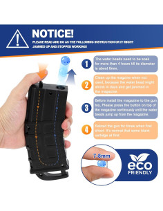 Blaster Eléctrico Dulsaera HD223B con Gafas y Accesorios 2