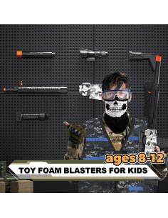 Rifle Francotirador Eléctrico DONGSHENG - 200 Dardos y Chaleco 2