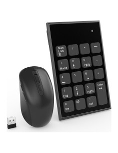 Combo Teclado Numérico y Ratón Inalámbrico Rytaki Pro 19 Teclas