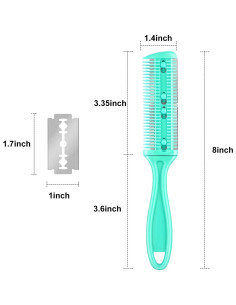 Juego de 3 Peines Cortadores Maitys con 10 Cuchillas 2