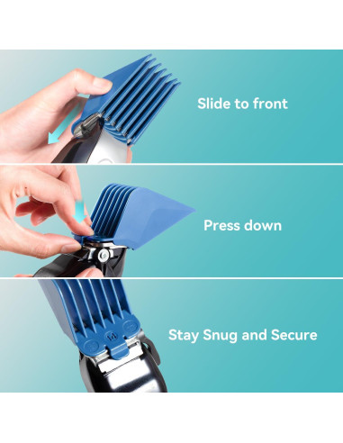 Guardas Clipper LAVEST 4 Piezas Compatible Wahl y Babyliss