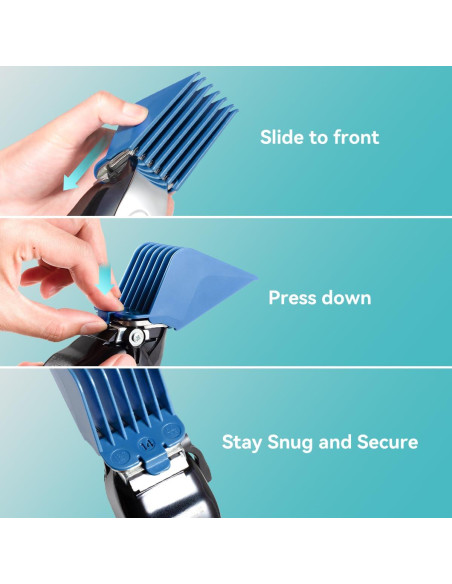 Guardas Clipper LAVEST 4 Piezas Compatible Wahl y Babyliss