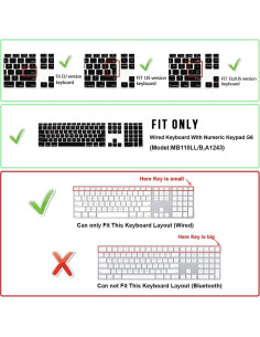 Cubierta Silicona Teclado Mac WYGCH con Atajos Ableton 2