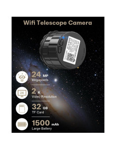 Cámara de Ocular WiFi dgtenk EP907 4MP para Telescopios 2