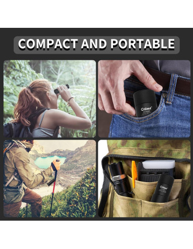 Telescopio Monocular OLIMT 8x25 Compacto Portátil