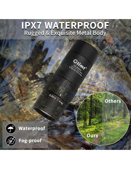 Telescopio Monocular OLIMT 8x25 Compacto Portátil