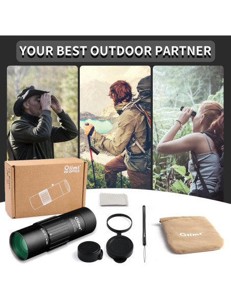 Telescopio Monocular OLIMT 8x25 Compacto Portátil