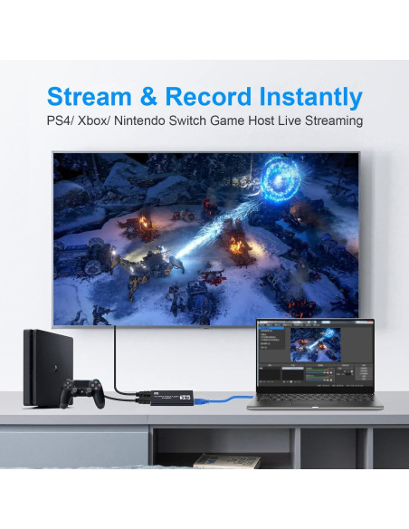 Tarjeta de Captura de Video 4K Dobestyou V316 HDMI USB 3.0