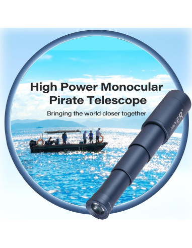 Telescopio Monocular Gskyer 25x50 HD Compacto para Aventura