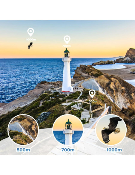 Telescopio Monocular Gskyer 25x50 HD Compacto para Aventura