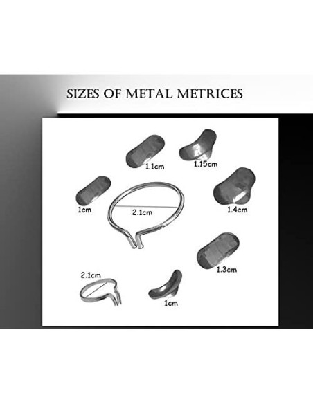 100 Piezas Matrices Metálicas Sonrisa Impresionante 35mm