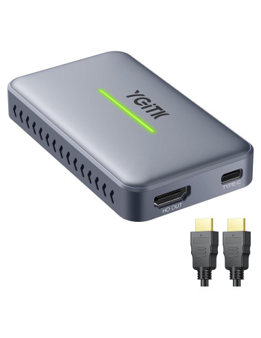 Tarjeta de Captura HDMI 4K YGiTK KTY019 USB 3.0 para Streaming