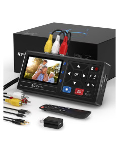 Convertidor de VHS a Digital Portta CHR101 1080P AV HDMI