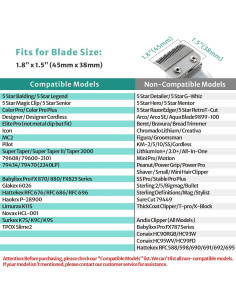 Juego de Protectores LAVEST para Cortadoras Wahl y Babyliss 2