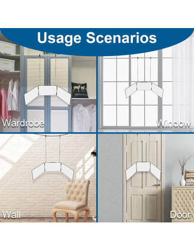 Espejo 360 Plegable LMZNXCZ para Cortes de Cabello