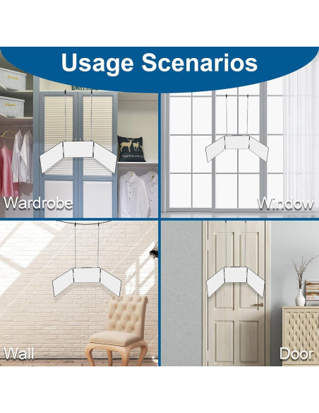 Espejo 360 Plegable LMZNXCZ para Cortes de Cabello