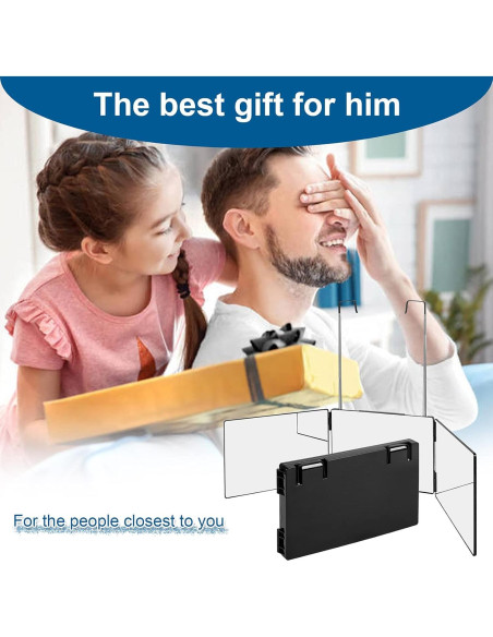 Espejo 360 Plegable LMZNXCZ para Cortes de Cabello