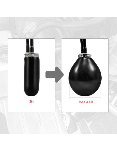 Adaptador de Entrada Fácil GUZIKO 12V para Prueba de Fugas