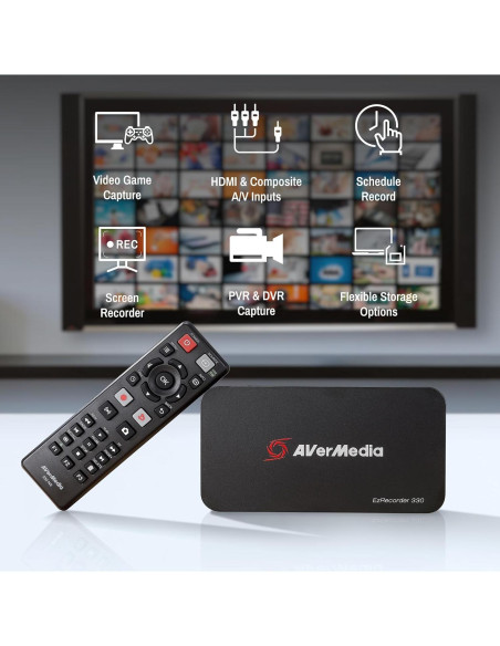 Grabador de Video AVerMedia EZRecorder 330G 4K HDMI