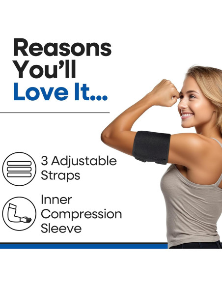 Faja para Tendinitis de Bíceps ARMSTRONG S/M Compresión