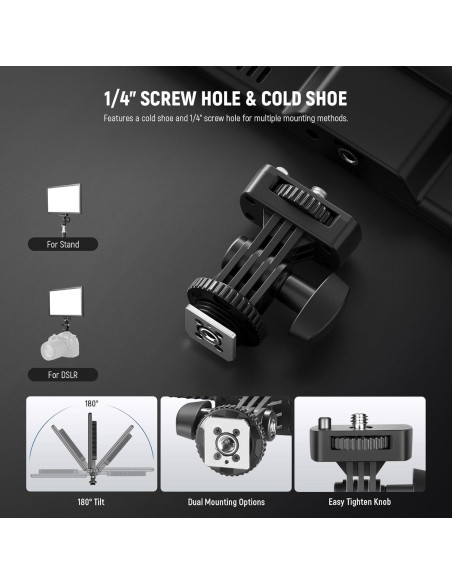 Panel de Luz LED NEEWER NL-192AI Bi Color 20W 3200-5600K Panel de Luz LED NEEWER NL-192AI Bi Color 20W 3200-5600K