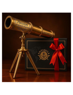 Telescopio Decorativo Antiqula ExploreX 6.0 Vintage 15cm