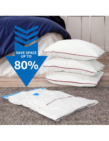 30 Bolsas de Almacenamiento al Vacío Simple Deluxe