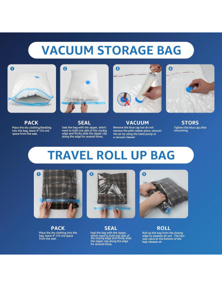 30 Bolsas de Almacenamiento al Vacío Simple Deluxe