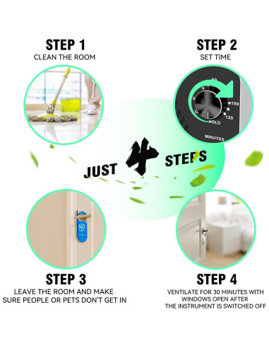 Generador de Ozono LANDNOR AIR-002 90,000mg/h para 557m