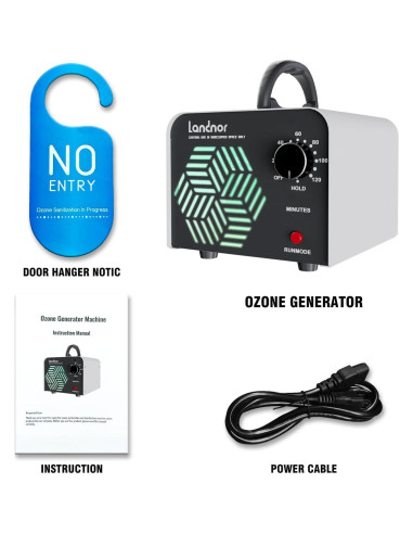 Generador de Ozono LANDNOR AIR-002 90,000mg/h para 557m