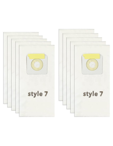 10 Bolsas de Aspiradora de Papel Tomkity Estilo 7 Compatibles