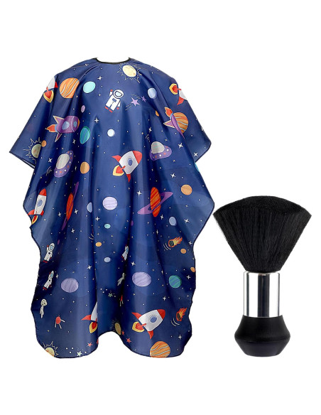 Capa de Corte para Niños FEBSNOW con Cepillo y Diseño Caricatura