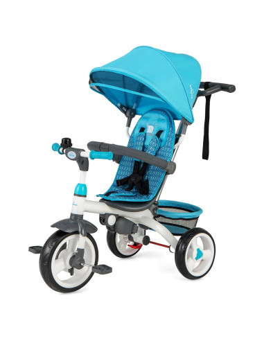 Triciclo 6 en 1 Costzon Azul para Niños de 9 Meses a 5 Años