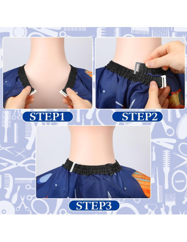 Capa de Corte para Niños FEBSNOW con Cepillo y Diseño Caricatura