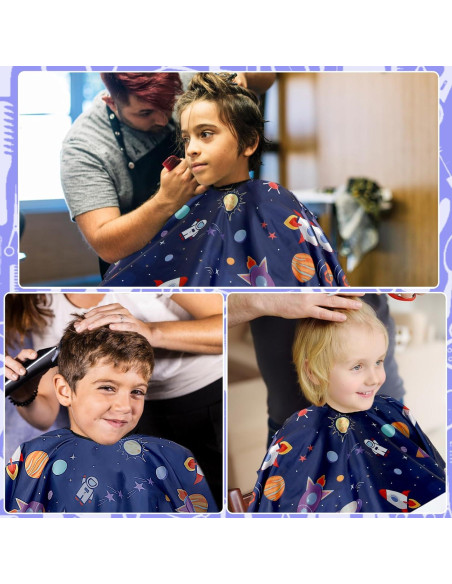 Capa de Corte para Niños FEBSNOW con Cepillo y Diseño Caricatura