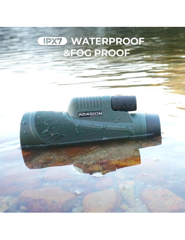 Telescopio Monocular HD Adasion 12x56 Impermeable para Aves