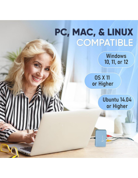 ClearClick Captura Video USB-C - Video2USB Lite AV/S-Video