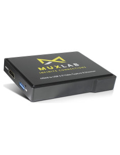 Dispositivo de Captura MuxLab 1080p 60FPS USB 3.0 HDMI