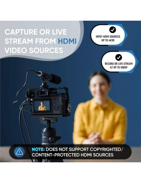 Dispositivo Captura Video USB-C ClearClick 1080P HDMI AV