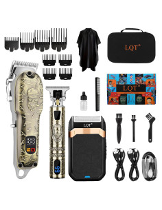 Cortapelos Inalámbrico LQT Profesional con Pantalla LED