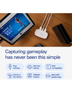 Tarjeta de Captura Elgato Game Capture Neo 4K60 HDR USB 2