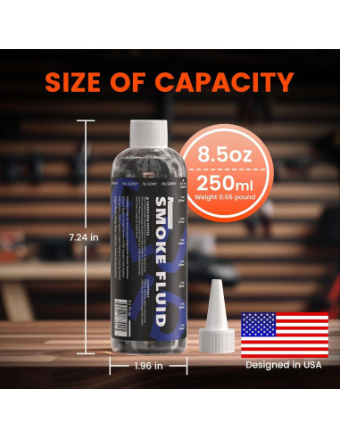 Líquido para Máquina de Humo PowerScale 250ml - Recarga Automotriz