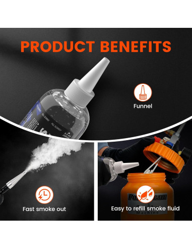 Líquido para Máquina de Humo PowerScale 250ml - Recarga Automotriz
