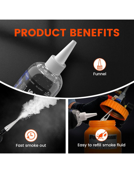 Líquido para Máquina de Humo PowerScale 250ml - Recarga Automotriz