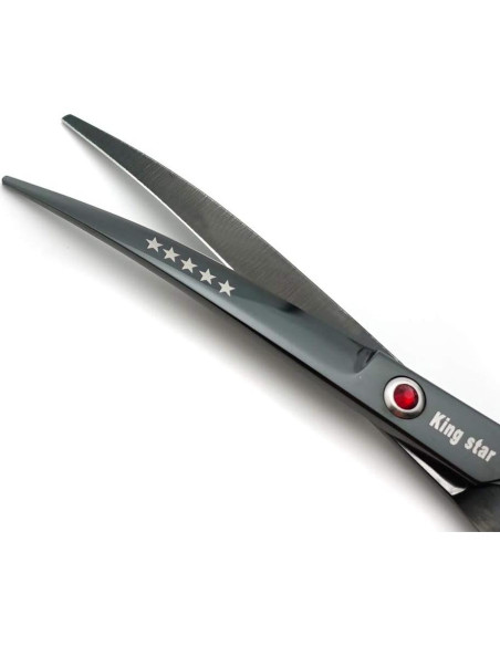 Juego de tijeras de peluquería KINGSTAR 4 piezas para mascotas