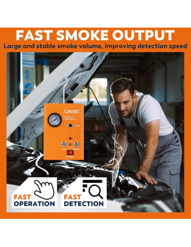 Detector de Fugas de Humo XDOVET KSD-201 Pro 12V Automotriz