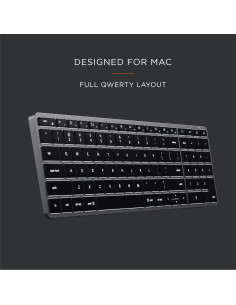 Teclado Bluetooth Satechi Slim X2 Retroiluminado para Mac 2